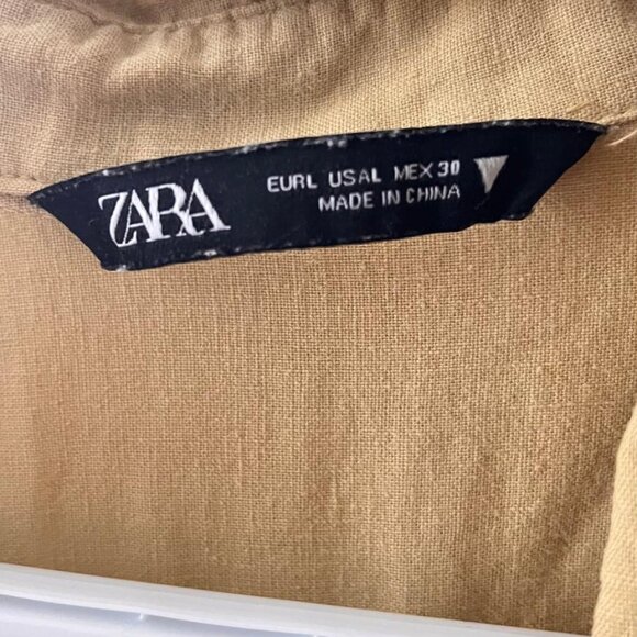 Zara L Green Shirt - Picture 2 of 2